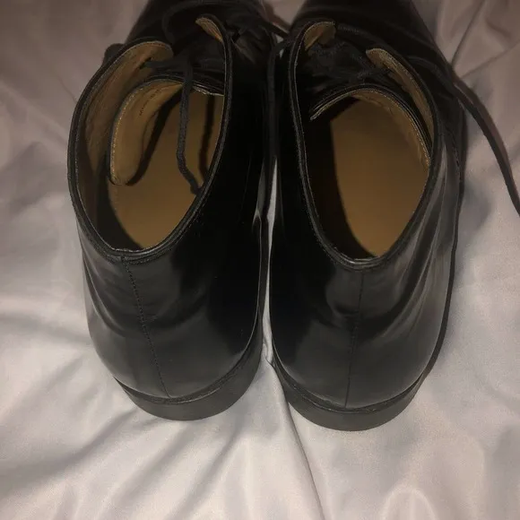 Cole Haan‎ Grand Chukka Boots Black Leather Lace up Brogue Ankle Size 11.5