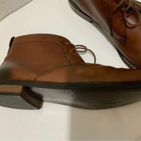 Cole Haan Kennedy Grand Chukka Boots Lace Up Brown Ankle Boots Men’s Size 11.5 M