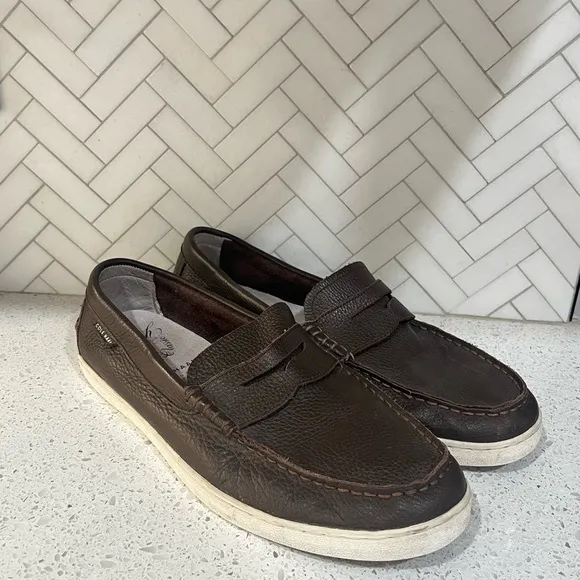 Cole Haan Nantucket Penny Slip On Dark Chocolate Men’s Size 12M