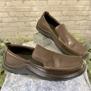Cole Haan “Tucker” Brown Leather Venetian Sporty Casual Loafers Mens 8.5M🤎EUC