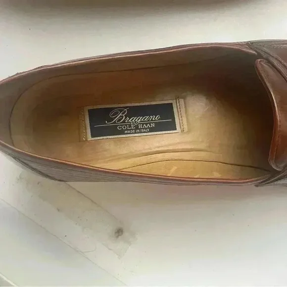 Cole Haan Vintage Men’s Brown Leather Loafers 9.5D. Original 1991 with receipt