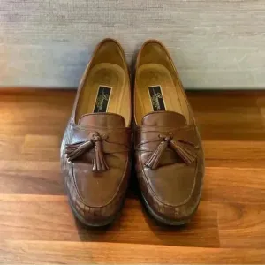 Cole Haan Vintage Men’s Brown Leather Loafers 9.5D. Original 1991 with receipt