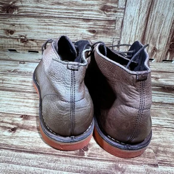 Cole Haan Chukka Boot Mens Size 10 M Curtis Ankle Boots Brown Leather Lace Up