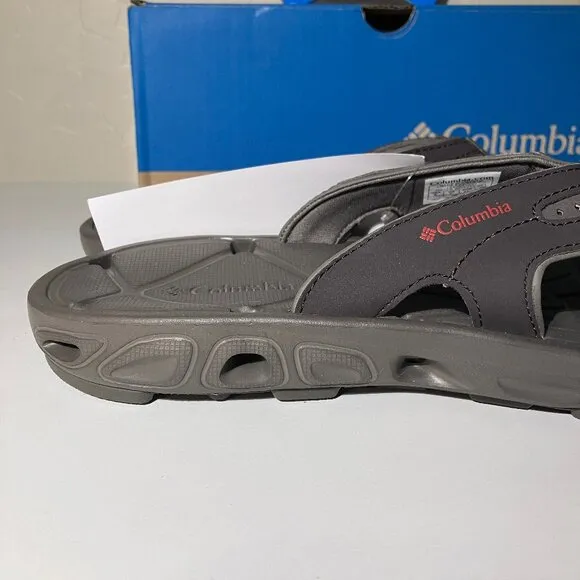 Columbia Men's Techsun Vent Flip Flops Cordovan Gypsy Brown Beach Trail 8 NWT