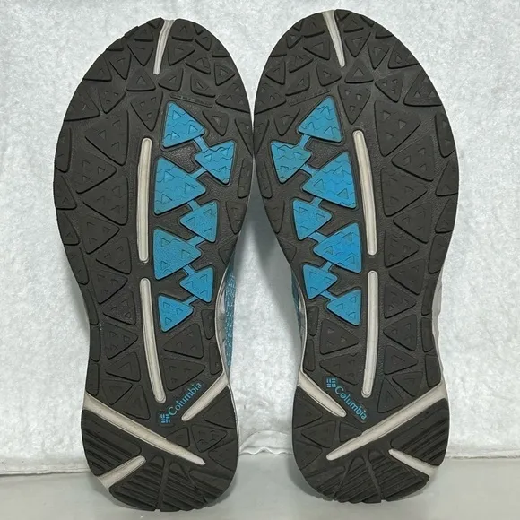 Columbia Womens Blue Drainmaker II Athletic Running Sneakers Shoes SZ  US 8