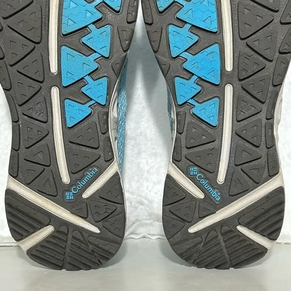 Columbia Womens Blue Drainmaker II Athletic Running Sneakers Shoes SZ  US 8