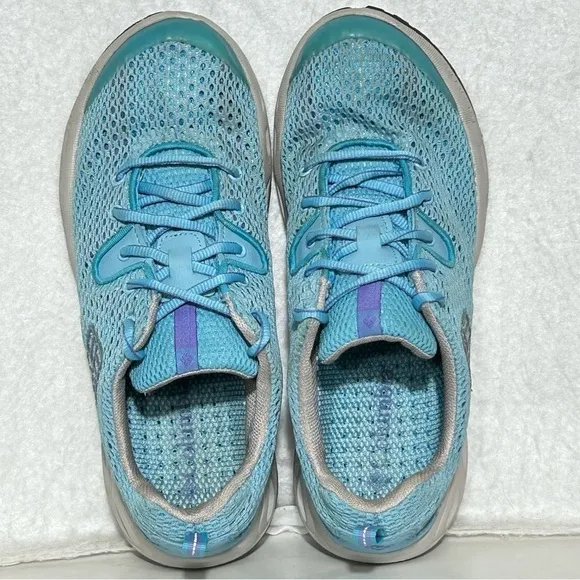 Columbia Womens Blue Drainmaker II Athletic Running Sneakers Shoes SZ  US 8