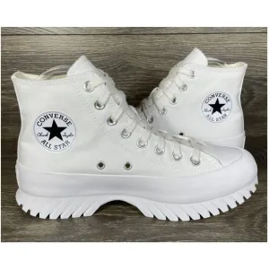 Converse Chuck Taylor All Star Lugged 2.0 Mens Sneaker White HIgh Top Size 8.5