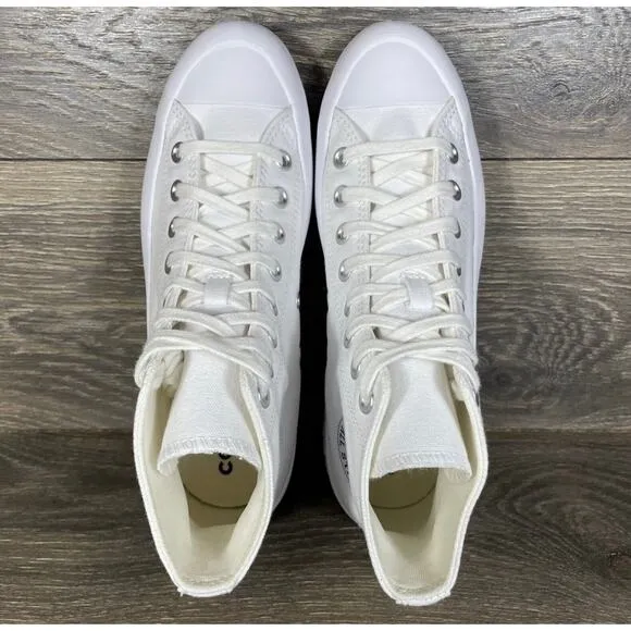 Converse Chuck Taylor All Star Lugged 2.0 Mens Sneaker White HIgh Top Size 8.5