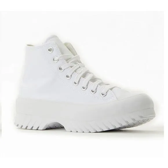 Converse Chuck Taylor All Star Lugged 2.0 Mens Sneaker White HIgh Top Size 8.5