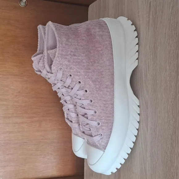 Converse Chuck Taylor All Star Lugged 2.0 Velour Hightop Sneakers $120