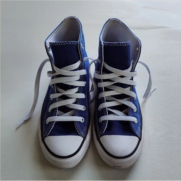 Converse Chuck Taylor Canvas High Top Lace Up All Stars Snorkle Blue W10.5 M8.5