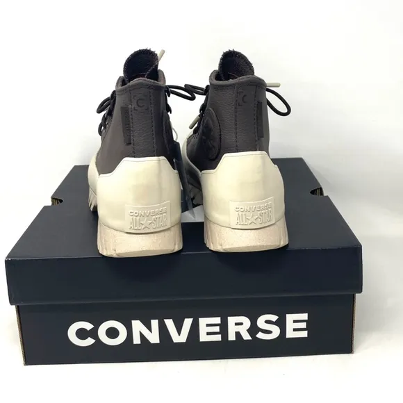 Converse Chuck Taylor Lugged 2.0 High Top Women's Brown Leather Sneakers A00911C