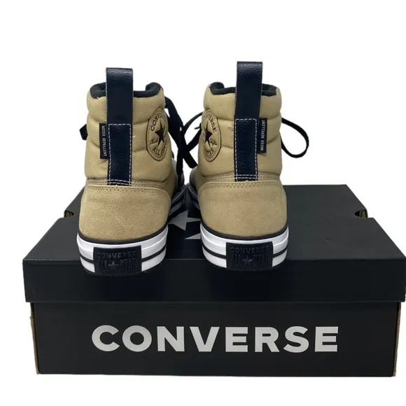 Converse CTAS Berkshire Boot Hi Men's Nomad Khaki Leather Sneakers A04475C