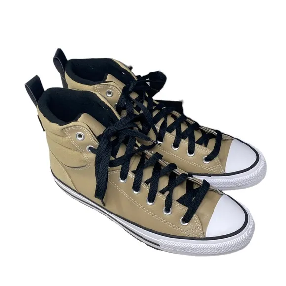 Converse CTAS Berkshire Boot Hi Men's Nomad Khaki Leather Sneakers A04475C