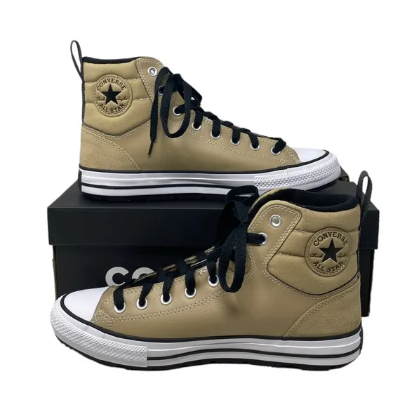 Converse CTAS Berkshire Boot Hi Men's Nomad Khaki Leather Sneakers A04475C