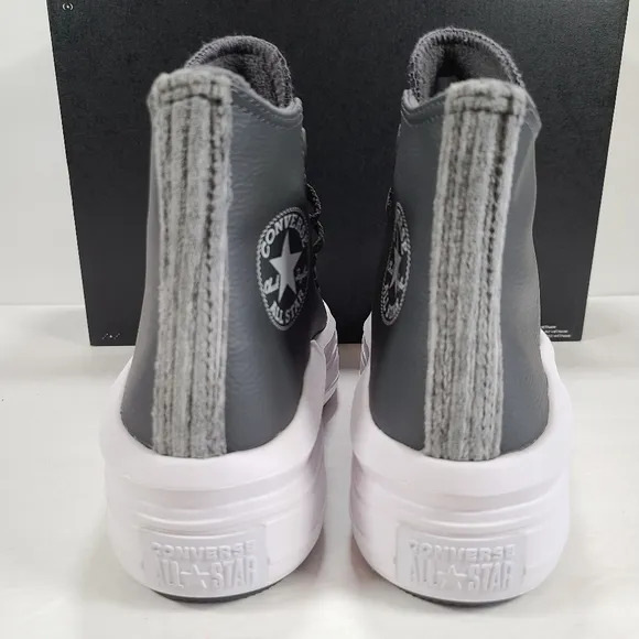 Converse CTAS Move Hi Platform Sneakers Iron Grey Women's Size 7