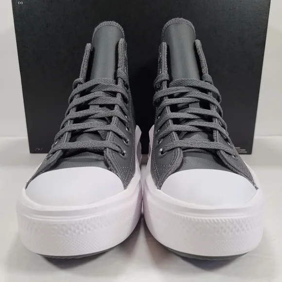 Converse CTAS Move Hi Platform Sneakers Iron Grey Women's Size 7