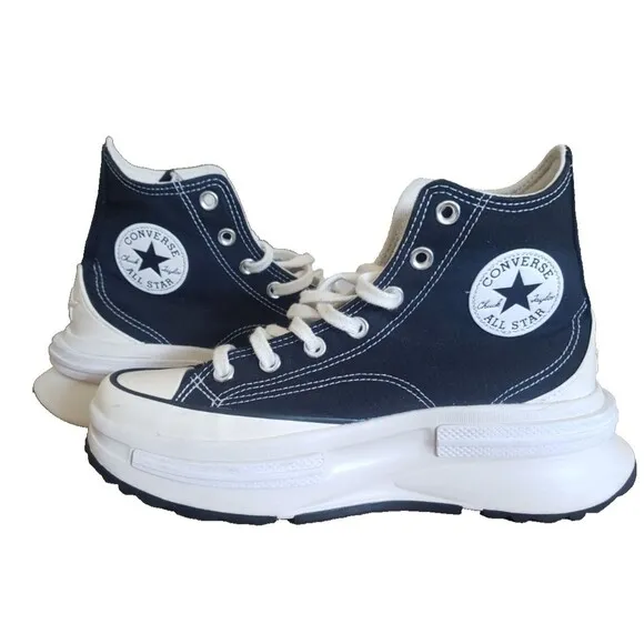 Converse CTAS Run Star Legacy CX Hi Black Platform Sneaker Women's Sz 8 A00869C