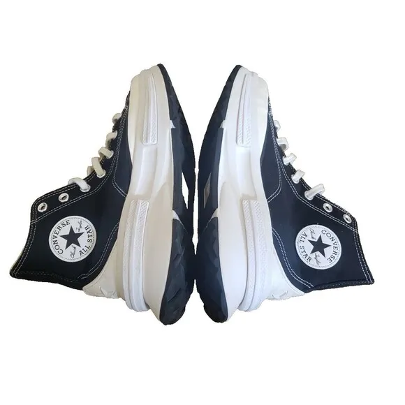 Converse CTAS Run Star Legacy CX Hi Black Platform Sneaker Women's Sz 8 A00869C