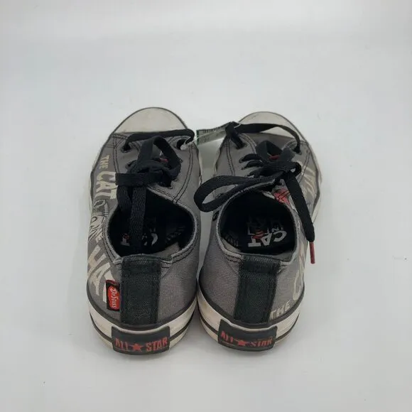 Converse Gray Athletic Sneakers | Lace-Up, Kids Size 4