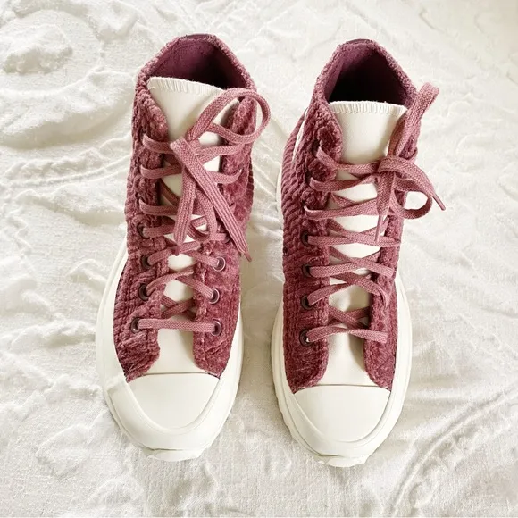Converse Run Star Hike Cozy Utility sneakers in dark wine
