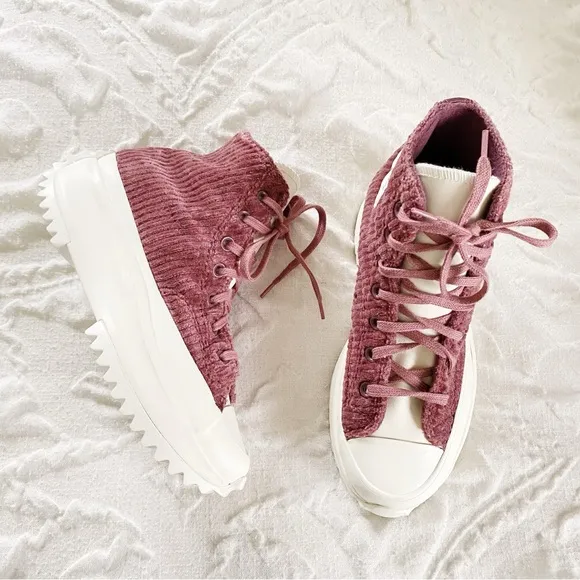 Converse Run Star Hike Cozy Utility sneakers in dark wine