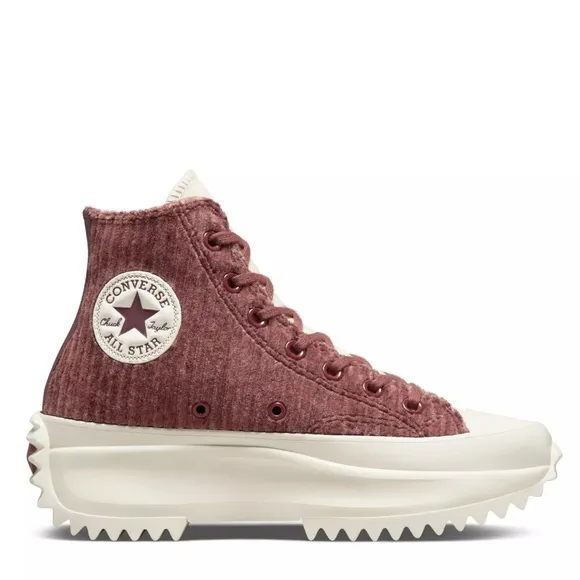 Converse Run Star Hike Cozy Utility sneakers in dark wine