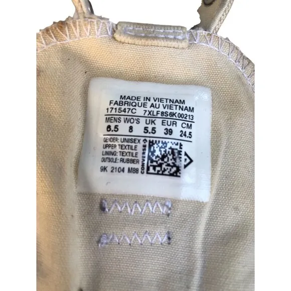 Converse Run Star Motion 171547C Unisex Light Twine/Egret/Mouse w-8 men's 6.5