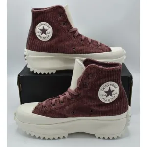 Converse Womens Sz 7.5 Chuck Taylor Run Star Hike High Top Fleece Lined Sneakers