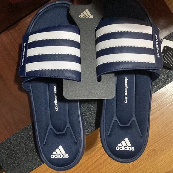 COPY - COPY - COPY - **- ** ** - Adidas SuperStar 3G slide/sandals/flipflops Cl…