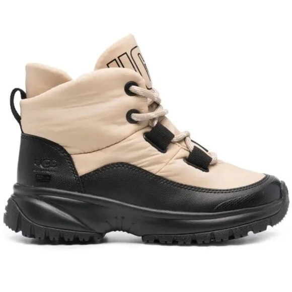 COPY - NEW UGG Waterproof Yose Puffer Lace Up Boots Mustard Seed for women 763mn