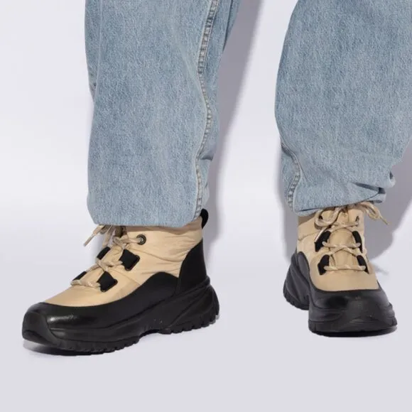 COPY - NEW UGG Waterproof Yose Puffer Lace Up Boots Mustard Seed for women 763mn