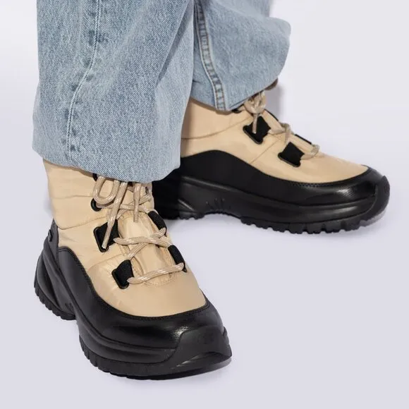 COPY - NEW UGG Waterproof Yose Puffer Lace Up Boots Mustard Seed for women 763mn