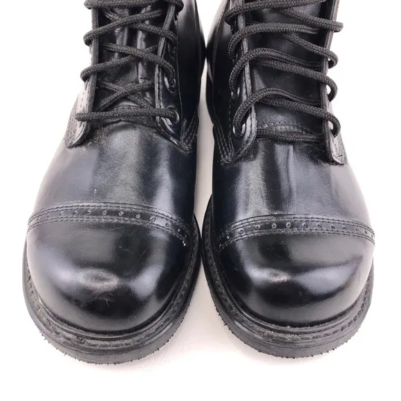 Corcoran 975 Black Leather Paratrooper Jump Boots 8.5