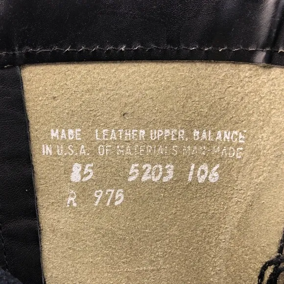 Corcoran 975 Black Leather Paratrooper Jump Boots 8.5