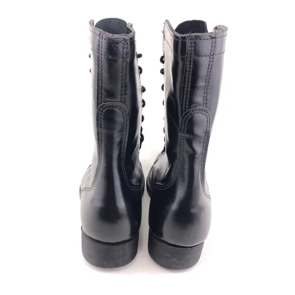 Corcoran 975 Black Leather Paratrooper Jump Boots 8.5
