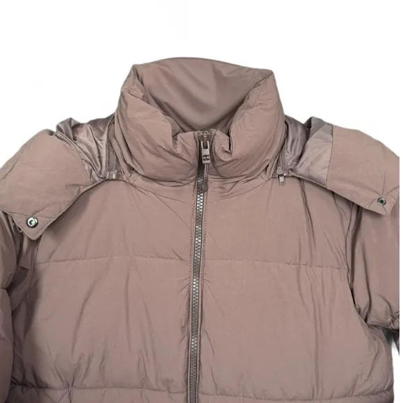 Cotton On Body Recycled Mother Puffer Jacket Deep Taupe Large