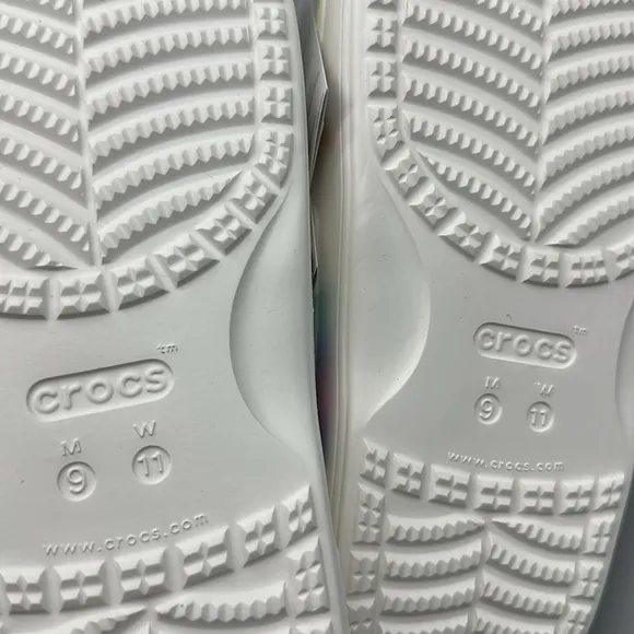 Crocs Men’s Size 9 Women’s 11 Adult Classic Two-Strap Slide Sandals