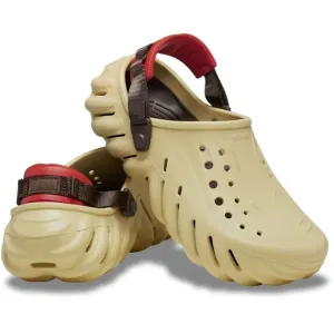 Crocs Shoes‎ Mens Size 11 Sesame ECHO CLOG Tan Waterproof Slides Slip On Outdoor