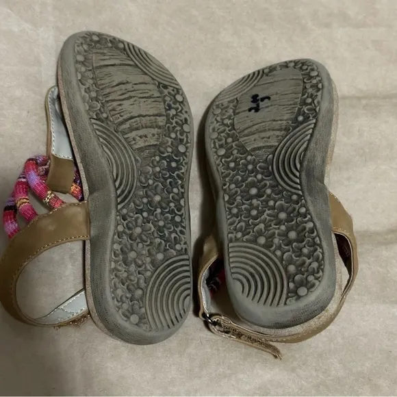 CUTE Boho Volatile little Kids Comfortable Arch Support SandalsSize 12