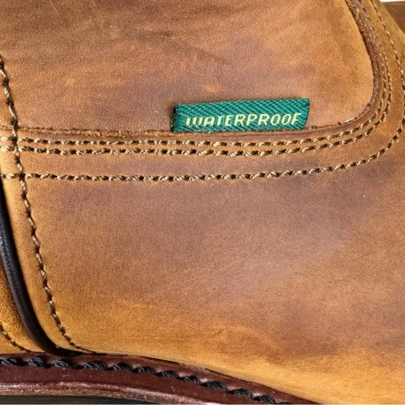 Dan Post Extra Wide Albuquerque Waterproof CompositeToe Work Brown Mens Sz EW12
