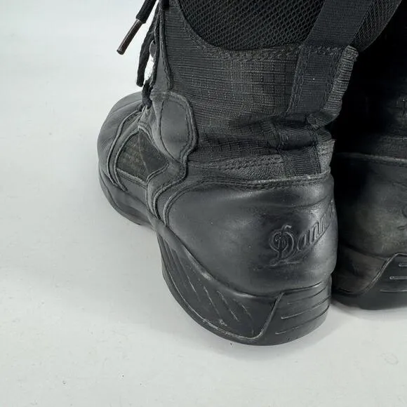 Danner boots mens 11 black kinetic 8 gtx tactical police security lace up