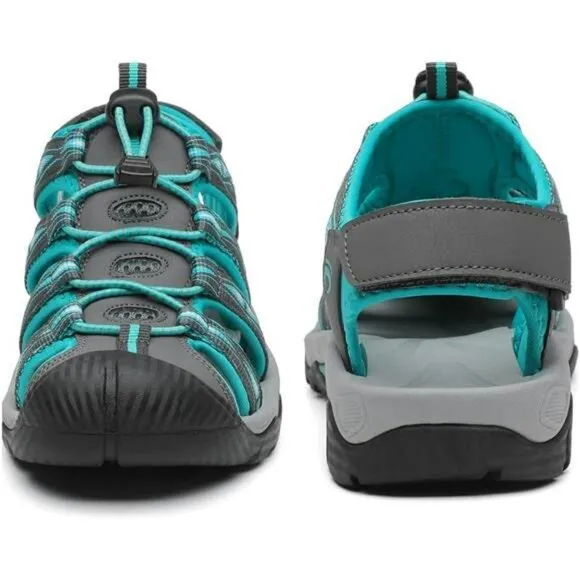 Dannto Womens Hiking Sandals Closed Toe Outdoor Water Shoes Lightweight Summer