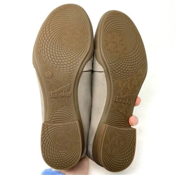 Dansko Karen Flats Burnished Nubuck Taupe