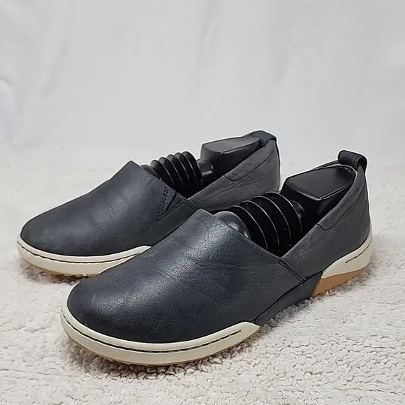 DANSKO STYLE ● REBA BLACK LEATHER SLIP ONS VERY 😍 COMFORTABLE LADIE 37.0  VGUC