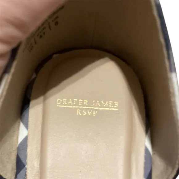 Daper Jamer 10 Checkered Ankle Strap Wedge Sandals