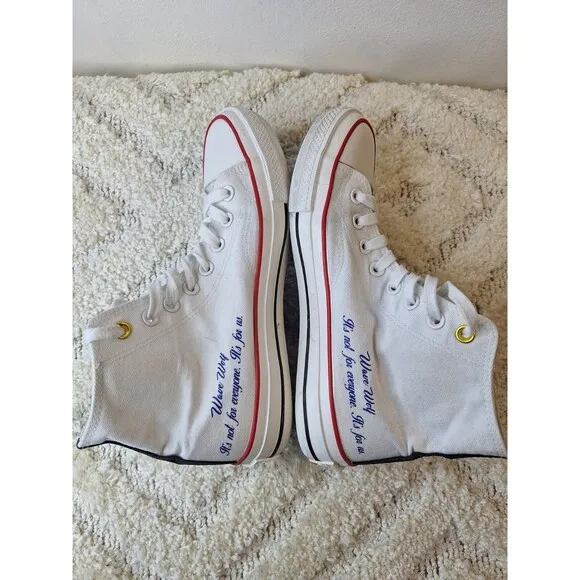 DARC SPORT WAVE WOLVES FOREVER Limited Release Sneakers Sz 8.5 Mens 10.5 Womens