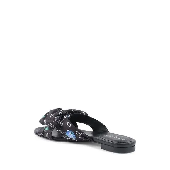 Dee Ocleppo Emma Bow Mule Black Women Sandals