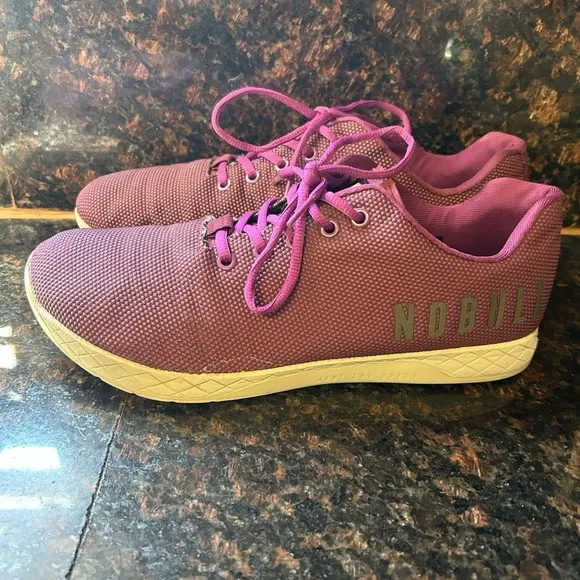 Deep Purple NoBull Trainers Crossfit Sneakers M11.5 W13